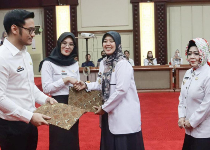 Wagub Lampung Serahkan 156 SK Pengangkatan P3K Formasi Tenaga Kesehatan 