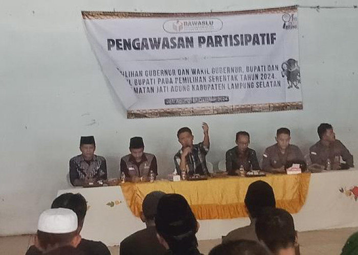 Bawaslu Lampung Selatan Gelar Sosialisasi Pengawasan Partisipatif di Kecamatan Jatiagung 