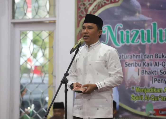 Peringatan Nuzulul Qur’an di Lampung Barat Semarak, Gerakan Sehari Khatam Al-Qur’an Tembus 1.265 Khataman