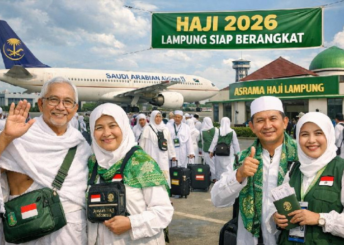 5.869 Jemaah Haji Lampung Siap Terbang, Masuk Asrama Mulai 25 April