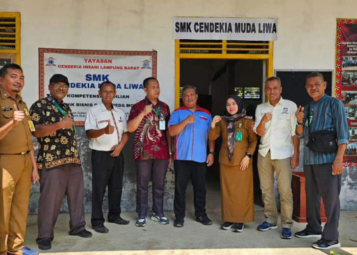 BPMP dan Tim Teknis ANBK Lampung Verifikasi Kesiapan 2 Lembaga Pendidikan di Lampung Barat