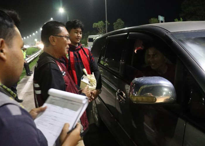 Cegah Pengemudi Mengantuk, Operasi Microsleep Digelar di Tol Bakter