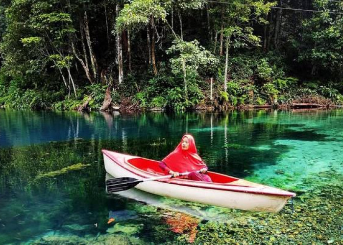 Telaga Biru Tulung Ni Lenggo, Oase Sunyi di Rimba Kalimantan Timur yang Memikat Hati