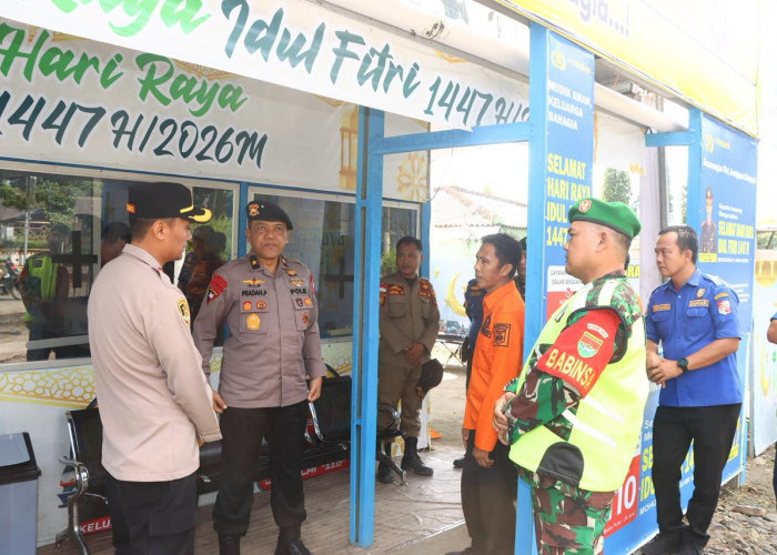 Polres Lampung Utara Terima Supervisi Operasi Ketupat Krakatau 2026 dari Mabes Polri