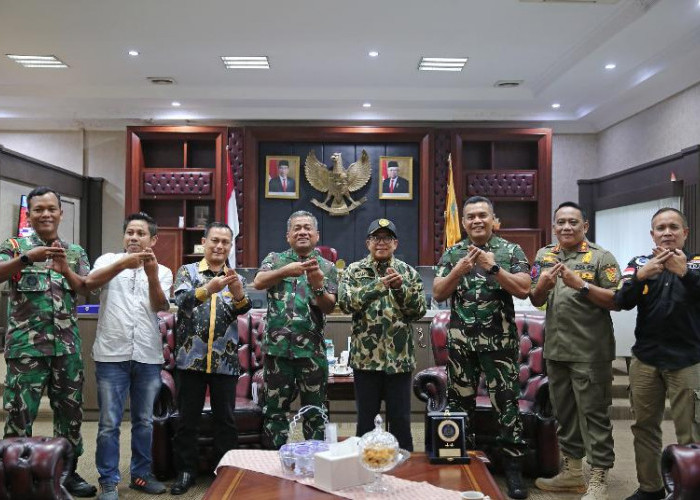 Pj Gubernur Lampung Samsudin Dukung Program Ketahanan Pangan Brigif 4 Mar/Bs
