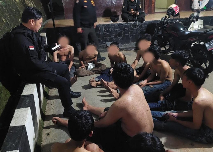 Sejumlah Remaja Kerap Kumpul hingga Larut dan Meresahkan Ditangkap Polisi