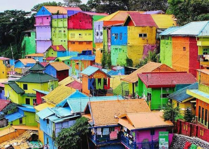 Kampung Warna-Warni Jodipan, Wajah Kreatif Kota Malang yang Menjadi Magnet Wisata