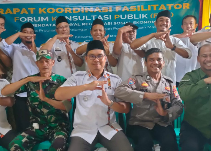 Bambang Pimpin Rakor FKP Regsosek Songsong Sensus Pertanian Air Hitam