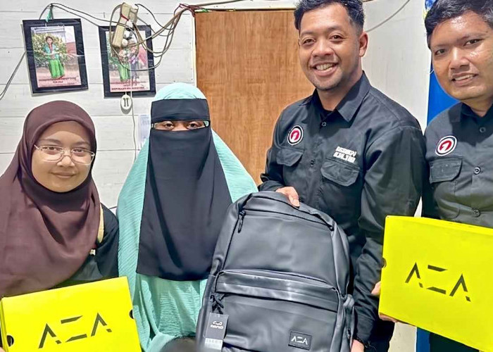 AZA dan Disway Grup Kirim Bantuan untuk Keluarga Almarhum Mandala
