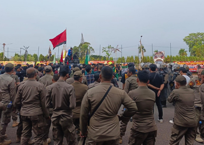 Tak Ditemui Pemprov dan DPRD, Aliansi Lampung Melawan Ancam Demo Lebih Besar
