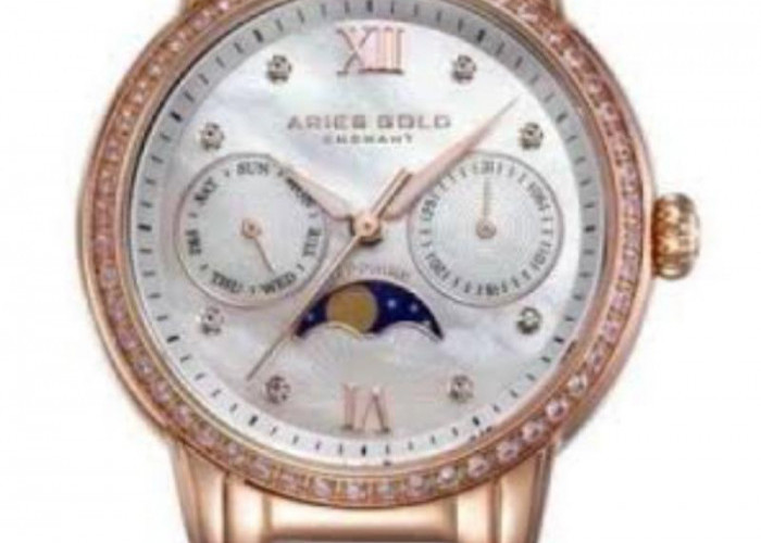 Percantik Penampilan dengan Jam Tangan Wanita Mewah dari Aries Gold