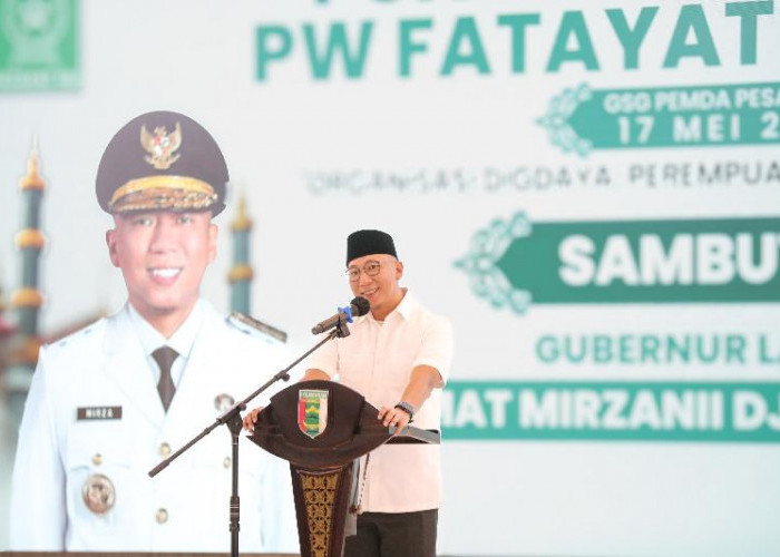 Hadiri Harlah Fatayat Nu, Gubernur Mirza Soroti Tiga Isu Krusial di Lampung