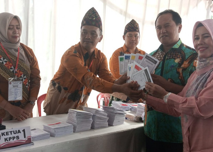Partisipasi Pemilih di Pemilu Lampung Barat 2024 Diatas Target Nasional