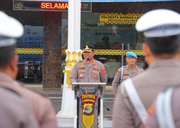 Polresta Bandar Lampung Dukung Kamis Beradat, Dorong Pelestarian Budaya Lokal
