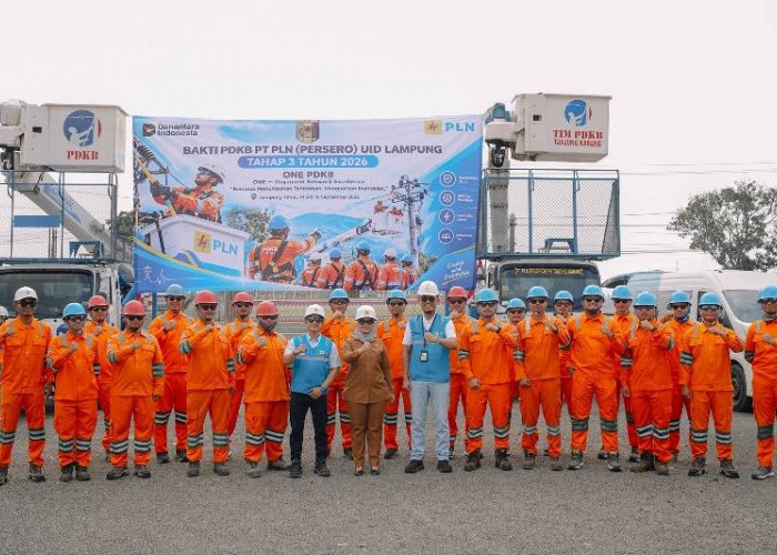 PLN UID Lampung Kerjakan 1.479 Titik Jaringan Tanpa Padam, Saving Energi Capai 4.252 MWh