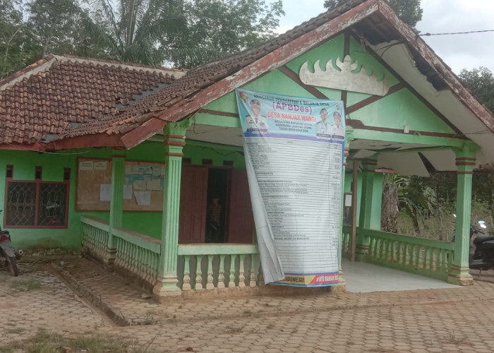 Kantor Balai Desa Banjarwangi Rusak Parah, Pemerintah Diharap Segera Tanggap