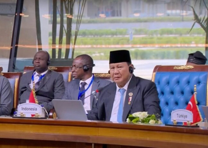 Hadiri Sesi Khusus KTT D-8, Presiden Prabowo Serukan Persatuan Negara Muslim