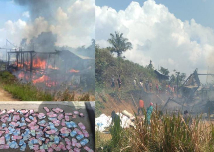 Satu Rumah di Pekon Sumberejo Terbakar, Surat Berharga Hingga Uang Tunai Rp30 Juta Lebih Ludes