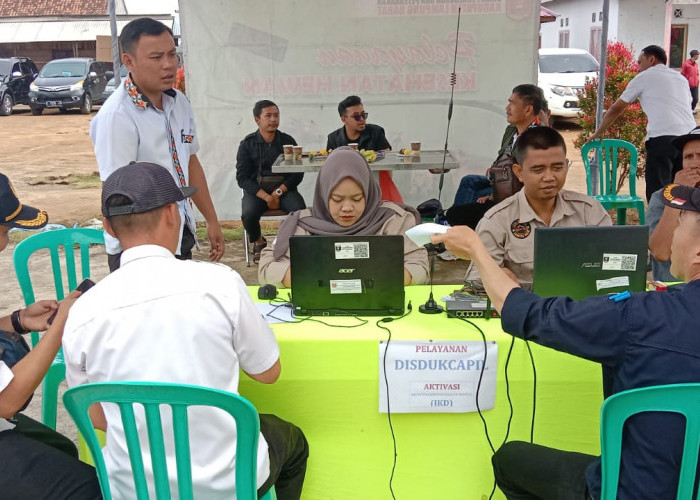 Di Musrenbang Kecamatan Sekincau Disdukcapil Buka Pelayanan Aplikasi IKD