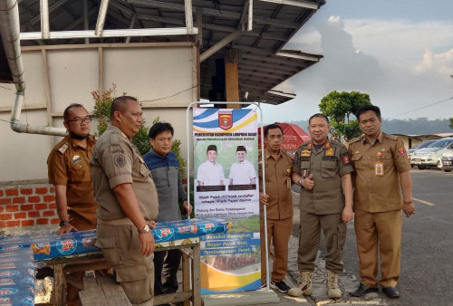 Intensifikasi PAD, Tim Terpadu Pemkab Lambar Pasang Tapping Box di Lokasi Potensial