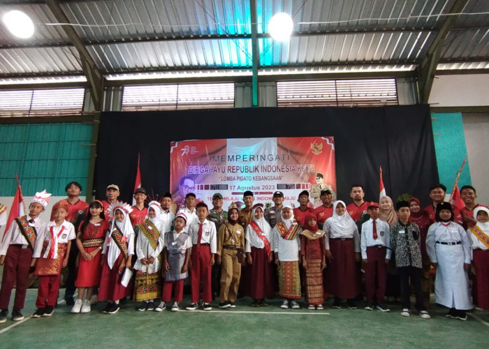 Camat Sumber Jaya Buka Lomba Pidato Kebangsaan Peringatan HUT RI di GSG Bung Karno 