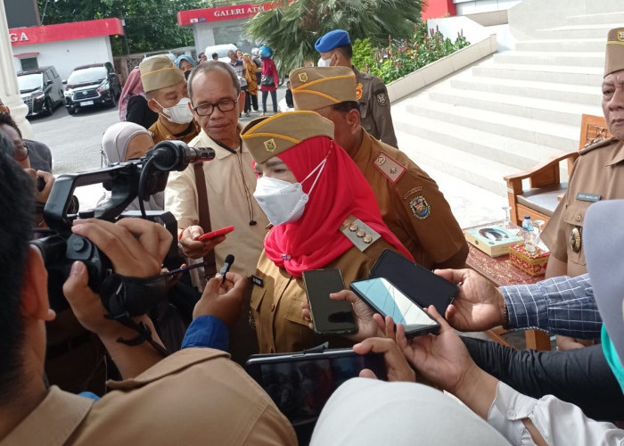 Walikota Bandar Lampung Jadi Pembina Apel di Halaman Kantor Pemkot Dilanjutkan Halal Bihalal