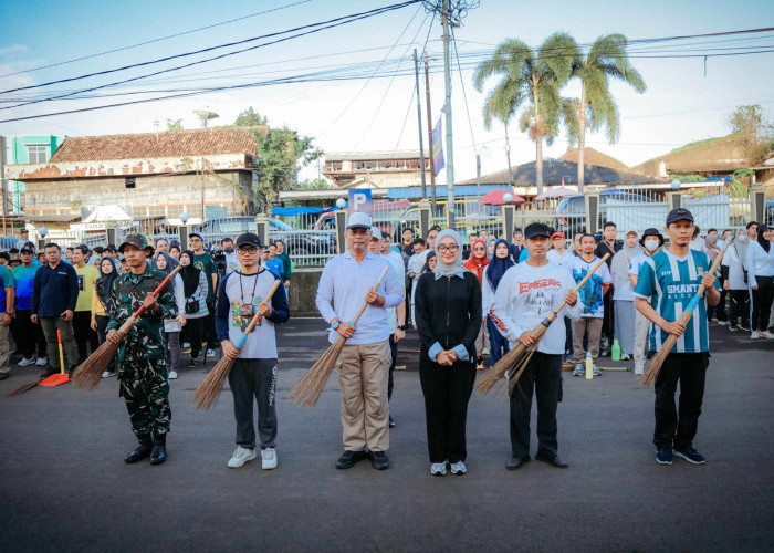 Wagub Jihan Pimpin Aksi Bersih Pasar di Bandarlampung, Ajak Masyarakat Wujudkan Keadilan Iklim
