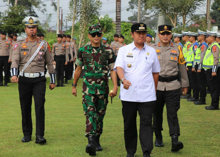 Operasi Ketupat Krakatau 2024, Polres Lampung Barat Terjunkan 93 Personel di 5 Pospam dan Posyan
