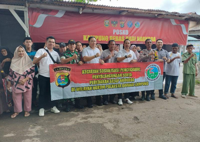 Polresta Bandar Lampung Sosialisasikan P4GN untuk Dukung Program Asta Cita Pemerintah