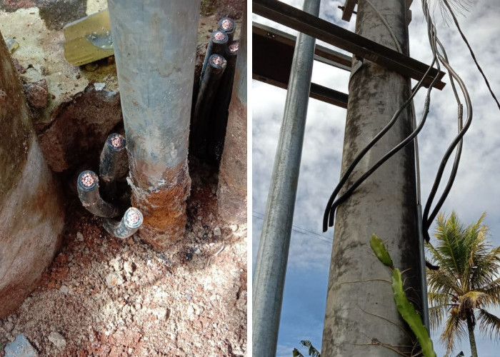 Kabel Tembaga Trafo Digondol Maling, Tiga Wilayah Lampung Barat Alami Pemadaman Listrik