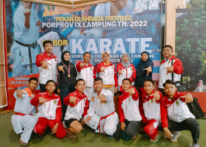 Karate dan Panahan Tanggamus Raih 4 Medali Emas 