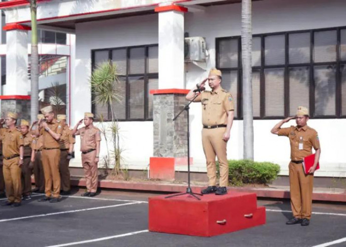 Pimpin Apel Mingguan,Ini Pesan Plt.Bupati Pandu Kesuma Dewangsa 