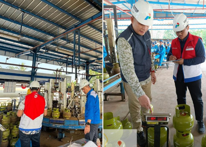 Pastikan Ketepatan Isi dan Kualitas LPG 3 Kg, Pertamina Lakukan Sidak Rutin ke SPBE 