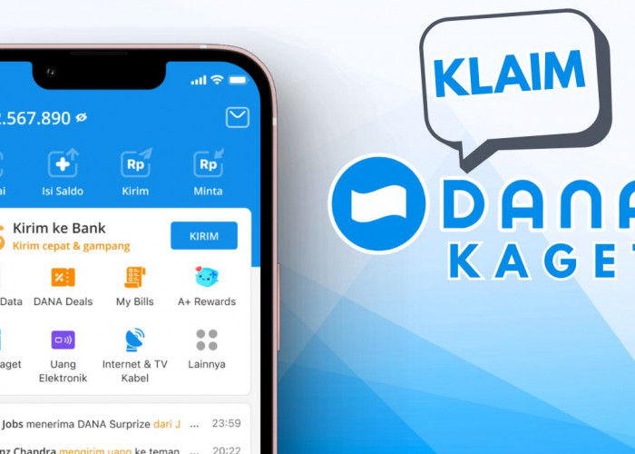 Klaim Saldo Gratis DANA Kaget Terbaru Meski Tanpa Akun Premium