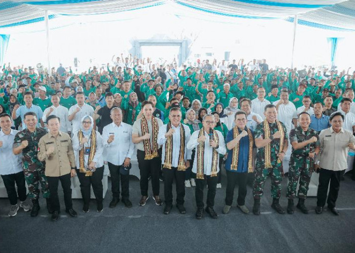 Menko Pangan Tegaskan Kebijakan Pupuk dan Harga Gabah di Rembuk Tani Lampung