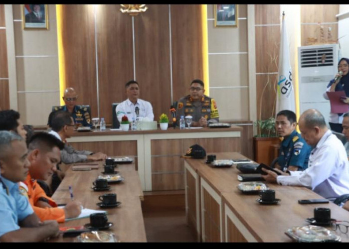 Polres Lampung Selatan Laksanakan Rakor Kesiapan Nataru 