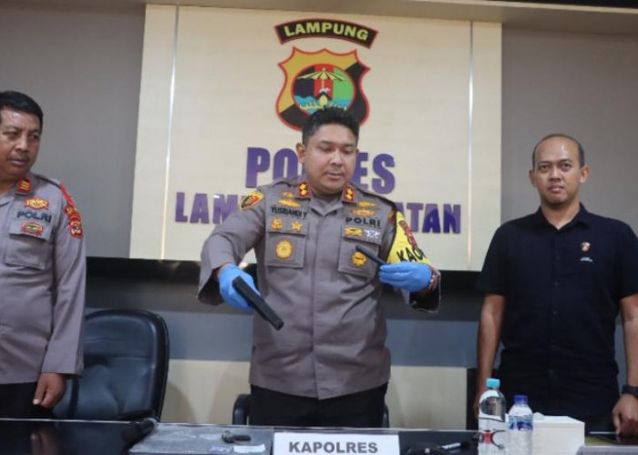 Kapolres Lamsel Jelaskan Kronologis Awal Oknum Petugas KSOP Tembakkan Senpi