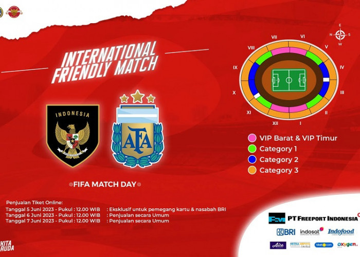 Woow..! Tiket Indonesia vs Argentina Sold Out hanya Dalam Waktu 12 Menit