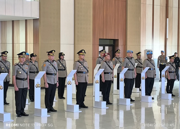 Sejumlah Kapolres dan PJU Resmi Berganti, Polda Lampung Gelar Sertijab