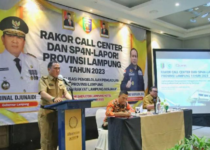 Pemprov Lampung Bahas Optimalisasi Pengaduan Pemerintah