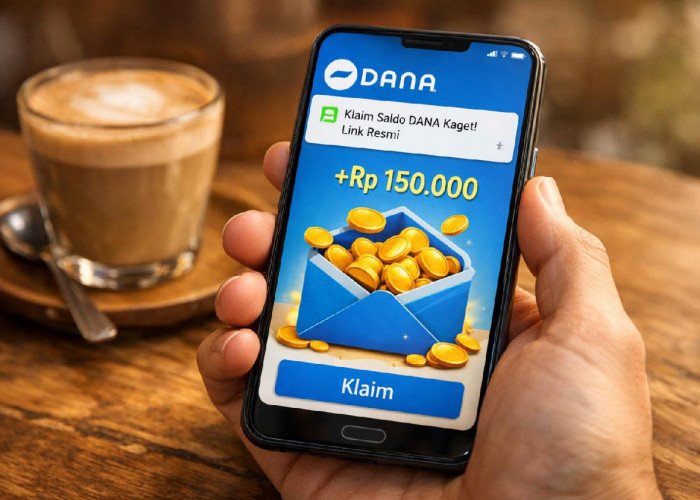 DANA Kaget Hari Ini 23 Desember 2025, Klaim Saldo Gratis Sebelum Kuota Habis
