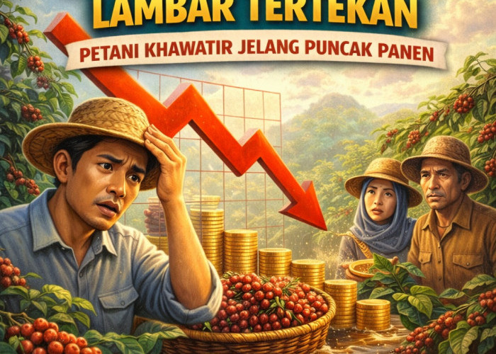 Harga Kopi Robusta Lampung Barat Turun Jelang Panen, Petani Mulai Cemas
