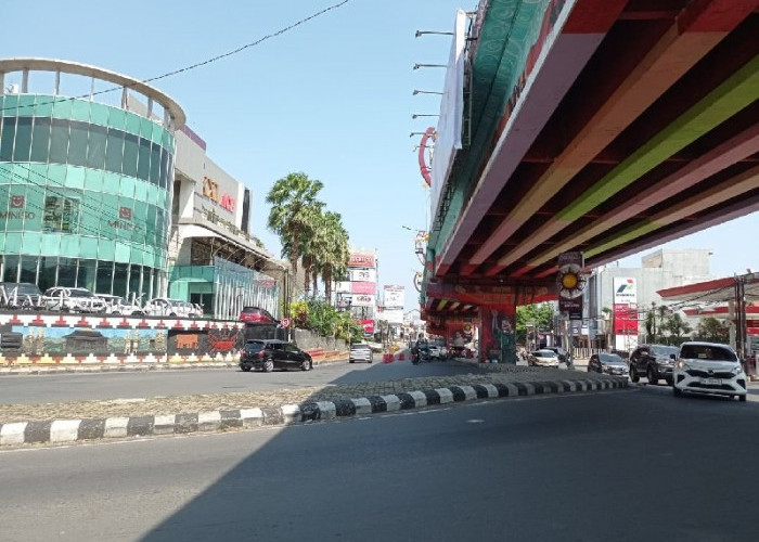 Bawah Flyover MBK Bandar Lampung Kerap Macet, Dishub Uji Rekayasa Lalu Lintas Baru