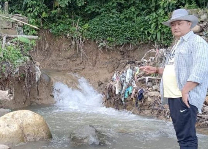 Hendrik Gunawan Minta DPUPR Segera Perbaiki Irigasi Laay Kiri