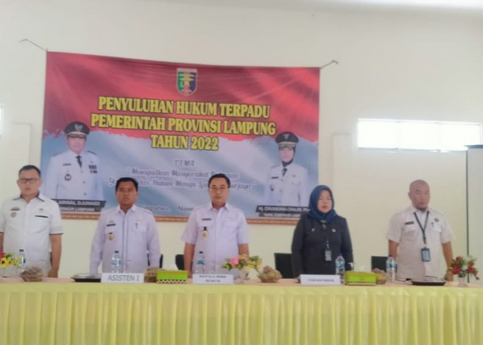 Pemprov Lampung Gelar Penyuluhan Hukum Terpadu di Pringsewu   