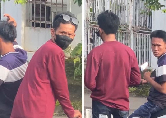 Viral Aksi Pelaku Curanmor Lepas Tembakan di Masjid Agung Kotabumi, Polisi Lakukan Pengejaran