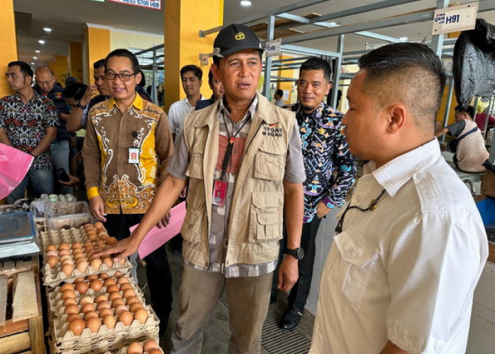 Satgas Pangan Polda Lampung Cek Ketersediaan dan Harga Bahan Pokok