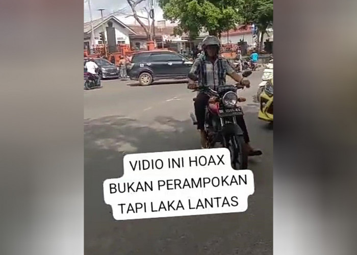 Viral Video Diduga Perampok di Lampung Utara, Polisi Sebut Itu hoax