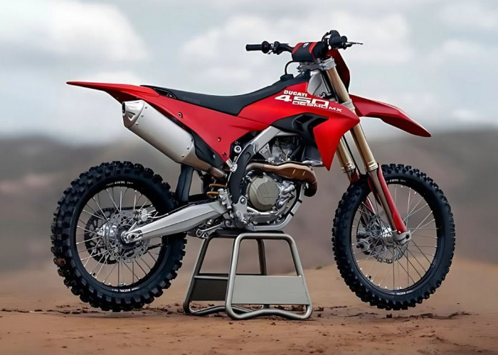 Mengenal Desmo450 MX Motocross Perdana Ducati yang Mulai Diproduksi 