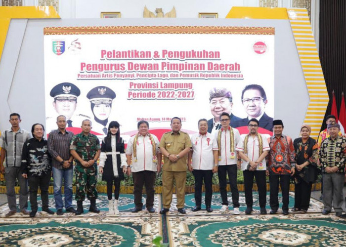 Arinal Minta PAPPRI Perjuangkan Kesejahteraan Penyanyi, Pencipta Lagu dan Pemusik Lampung 